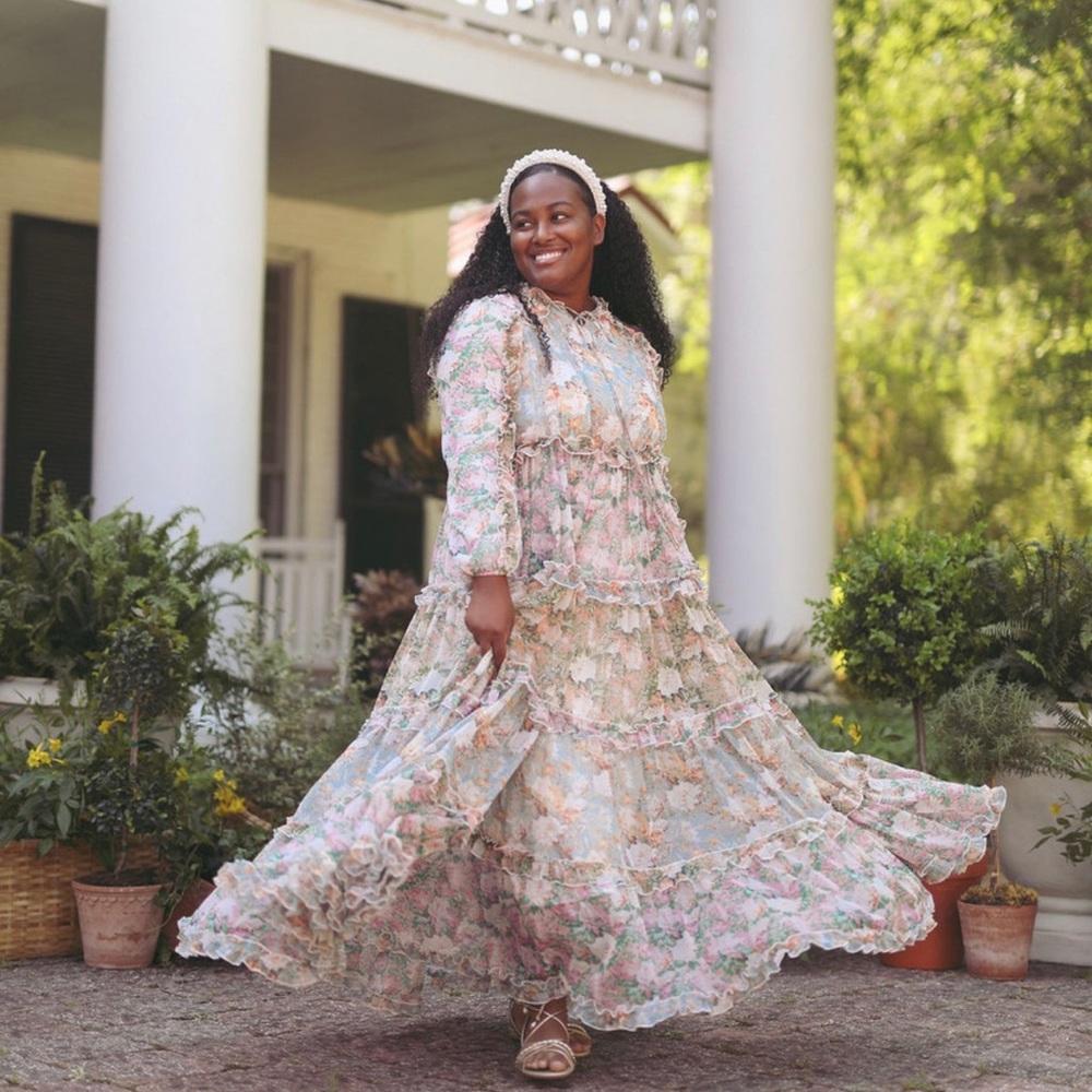 Dainty Jewells fluttering garden dress